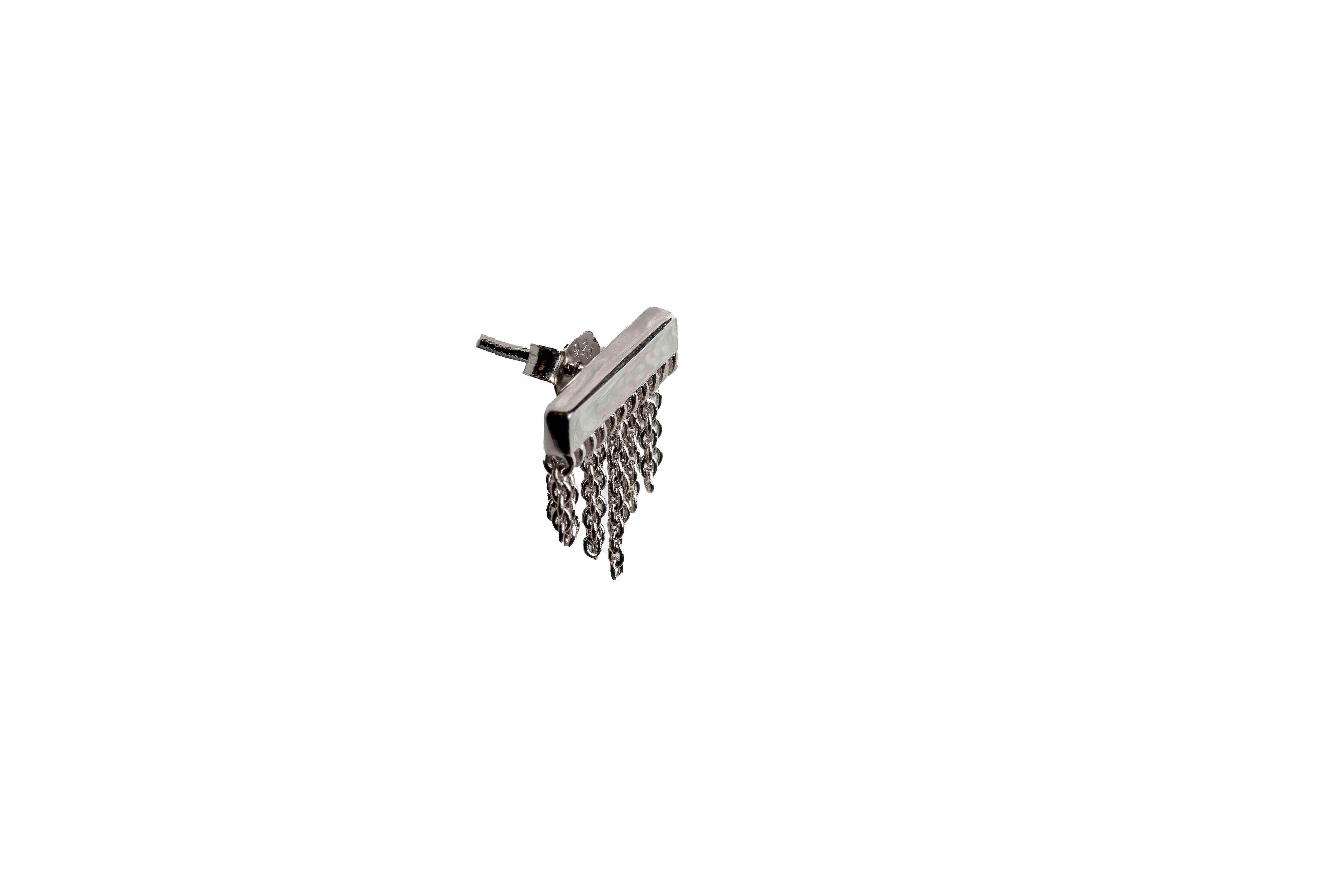Braydee earring from side angle