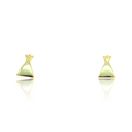 Tipi Earrings in gold